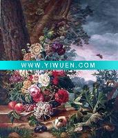 Wholesale flower oil painting H-GD-02