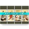 Wholesale famous Chinese women silk painting Art and Craft named four beauties