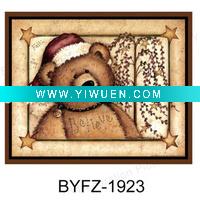 Wholesale lovely cartoon animal art painting--good to decorate children's room