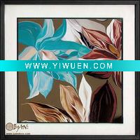 Wholesale Flowers Pattern Framed Decorative Painting