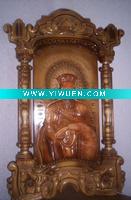 Icons from a tree (Art wood carving)