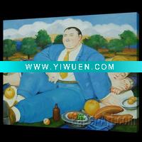 Wholesale Hand painted botero oil painting
