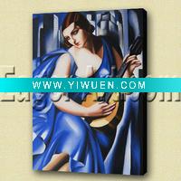 Wholesale Lempicka canvas painting reproduction