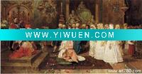 Wholesale Palace oil painting,classical oil painting,framed portrait oil painting