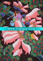 Wholesale Farmers Painting of hotel ornament gifts (Winter morning)