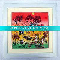 Wholesale Shanbei painting, cave dwelling painting, donkey painting