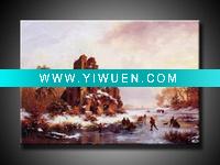 Wholesale handmade landscape painting for decoration