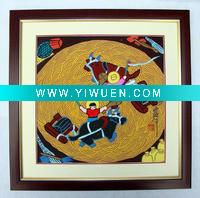 Wholesale chinese modern painting, bull painting, farmer painting