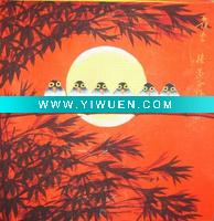 Wholesale Xi'an Hu County peasant paintings (Sparrow meeting)
