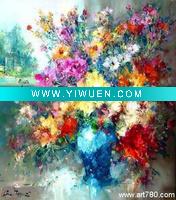 Wholesale Flower painting(flower canvas art)
