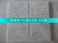 Wholesale kids canvas painting set