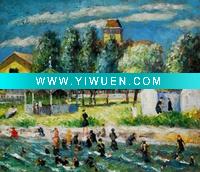 Wholesale landscape painting canvas oil painting