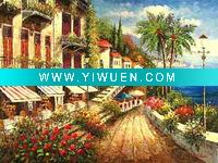 Wholesale Mediterranean oil painting 100% handmade high Quality