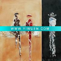 Wholesale decorative abstract oil painting on canvas