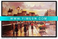 Wholesale oil painting street scene painting