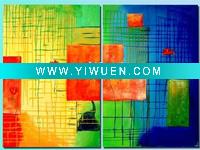 Wholesale New abstract simple paintings for hotel decoration