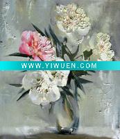 Wholesale high quality flower oil painting,flower painting