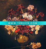 Wholesale flower oil painting H-YX-08