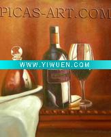 Wholesale PXE011 High Quality Bottle Oil Painting