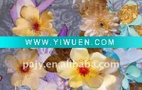 Wholesale colorful traditional flower glass painting for home decoration