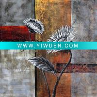 Wholesale impression flower art painting