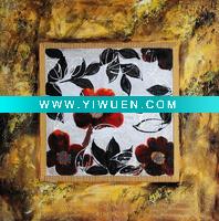 Wholesale impression flower handmade oil painting