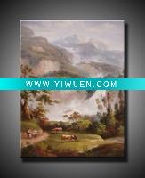 Wholesale Handmade landscape painting animal