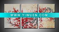Wholesale handmade modern flower oil painting on canvas