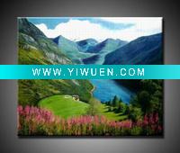 Wholesale Green Landscapes painting on Canvas