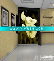 Wholesale mural painting with beautiful flower