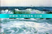 Wholesale ocen wave oil painting FJ-HL-05