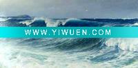 Wholesale ocen wave oil painting FJ-HL-014