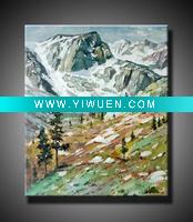 Wholesale impressionist mountain landscape painting on canvas
