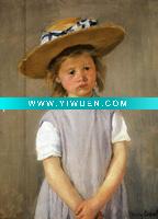 Wholesale child oil painting 100% handmade high Quality