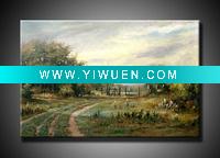 Wholesale high quality hand painted impressionist vivid landscape painting
