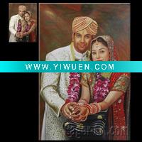 Wholesale Hand made realistic portrait painting