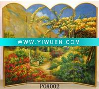 Wholesale Landscape Folding Screen POA002