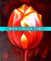 Wholesale handmade realistic Flower Painting oil canvas