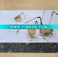 Wholesale 100% handpainted handmade impression flower oil painting