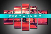 Wholesale canvas modern oil painting landscape oil painting
