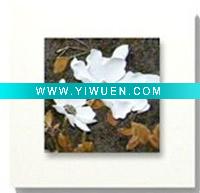 Wholesale hot sale hand printed flower painting