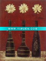 Wholesale Hot Sell Canvas Flower Oil Painting