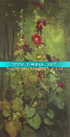 Wholesale flower oil painting H-GD-010
