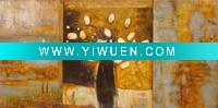Wholesale Imperssive Design Oil Painting On (Flower)