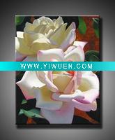 Wholesale impressive modern flower acrylic painting on canvas