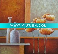 Wholesale canvas oil painting, flower painting, canvas painting
