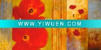 Wholesale Imperssive Design Abstract Oil Painting On Canvas (Flower)