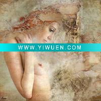 Wholesale pop nude art canvas painting