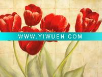 Wholesale Imperssive Design Oil Paintings On Canvas Flowers