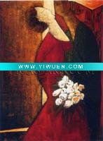 Wholesale DCD026 modern textured canvas oil painting